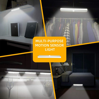 LED Motion Sensor Lights 10 LED Closet Battery Operated Night Lights Wardrobe