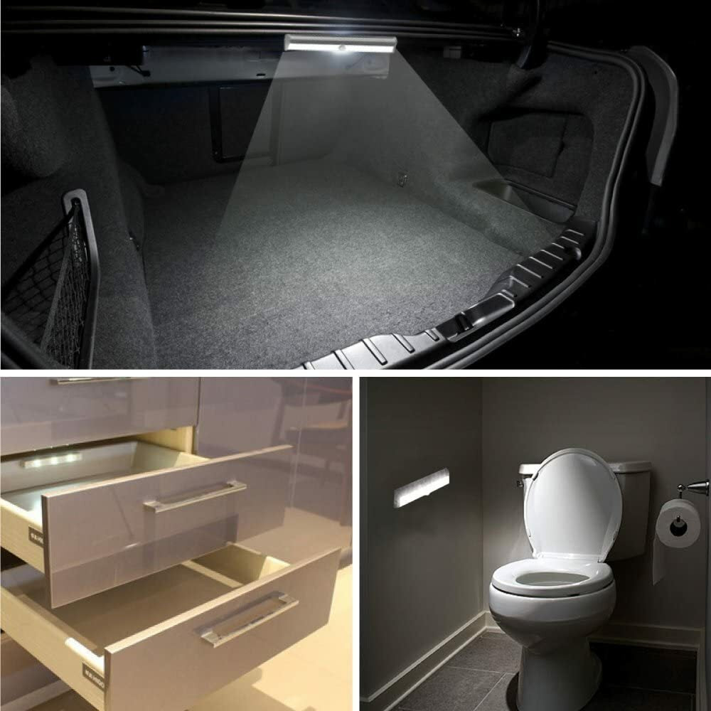 LED Motion Sensor Lights 10 LED Closet Battery Operated Night Lights Wardrobe