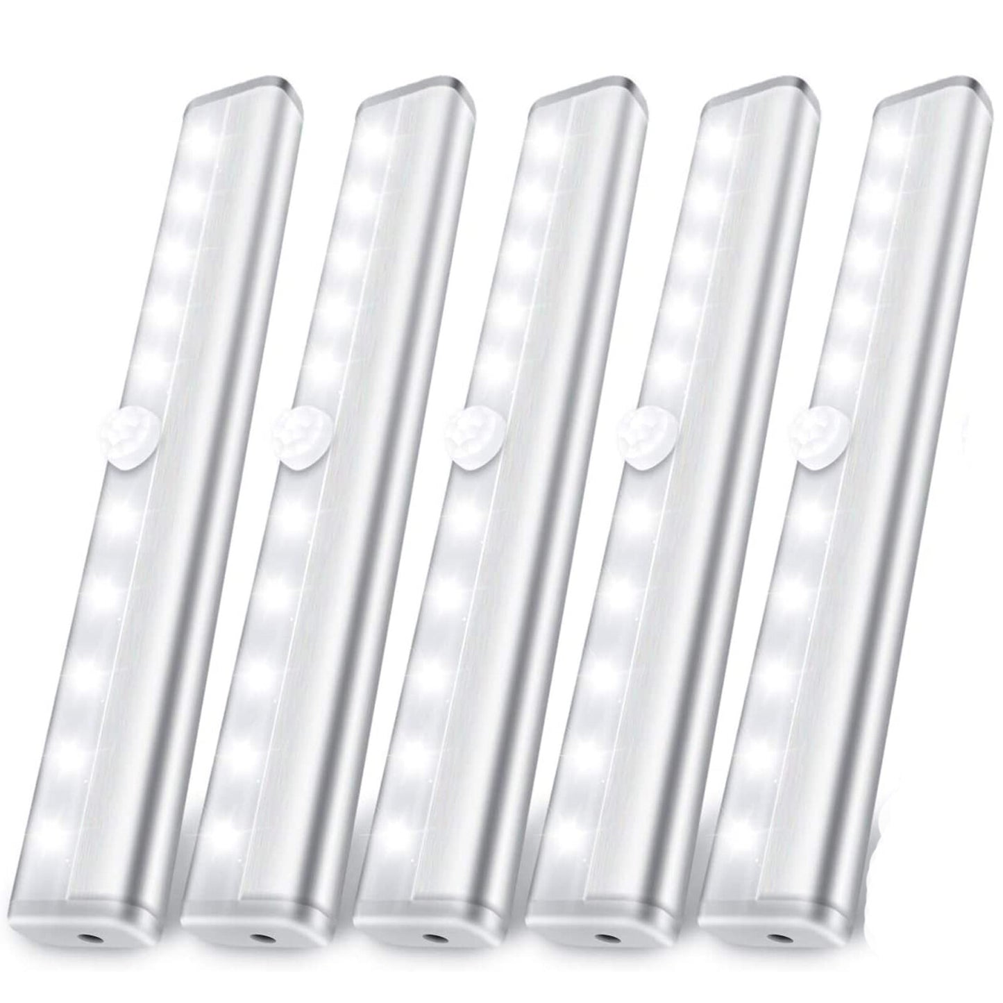 LED Motion Sensor Lights 10 LED Closet Battery Operated Night Lights Wardrobe