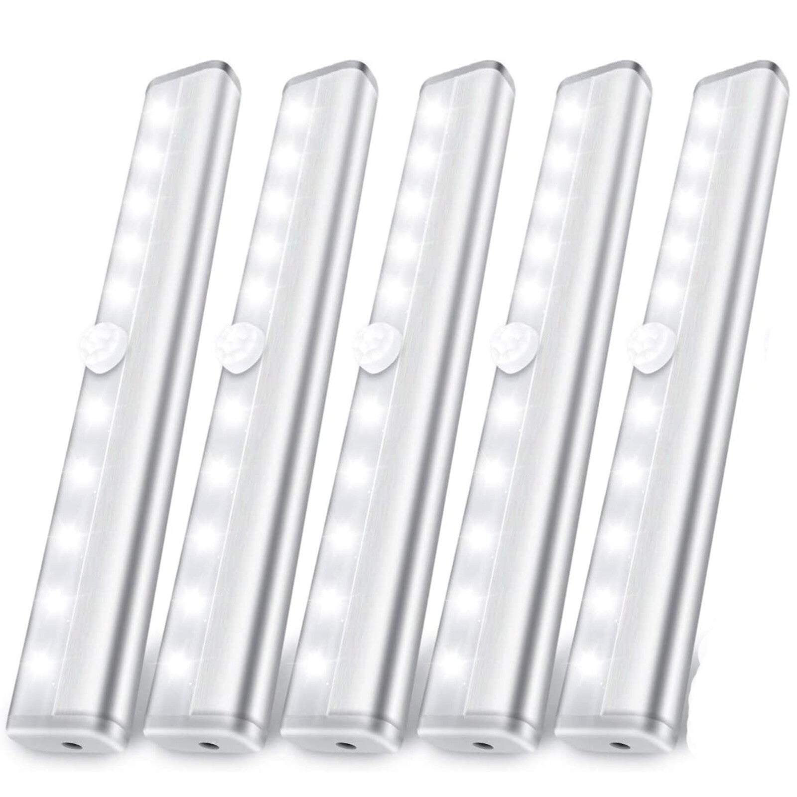 LED Motion Sensor Lights 10 LED Closet Battery Operated Night Lights Wardrobe