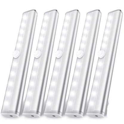 LED Motion Sensor Lights 10 LED Closet Battery Operated Night Lights Wardrobe
